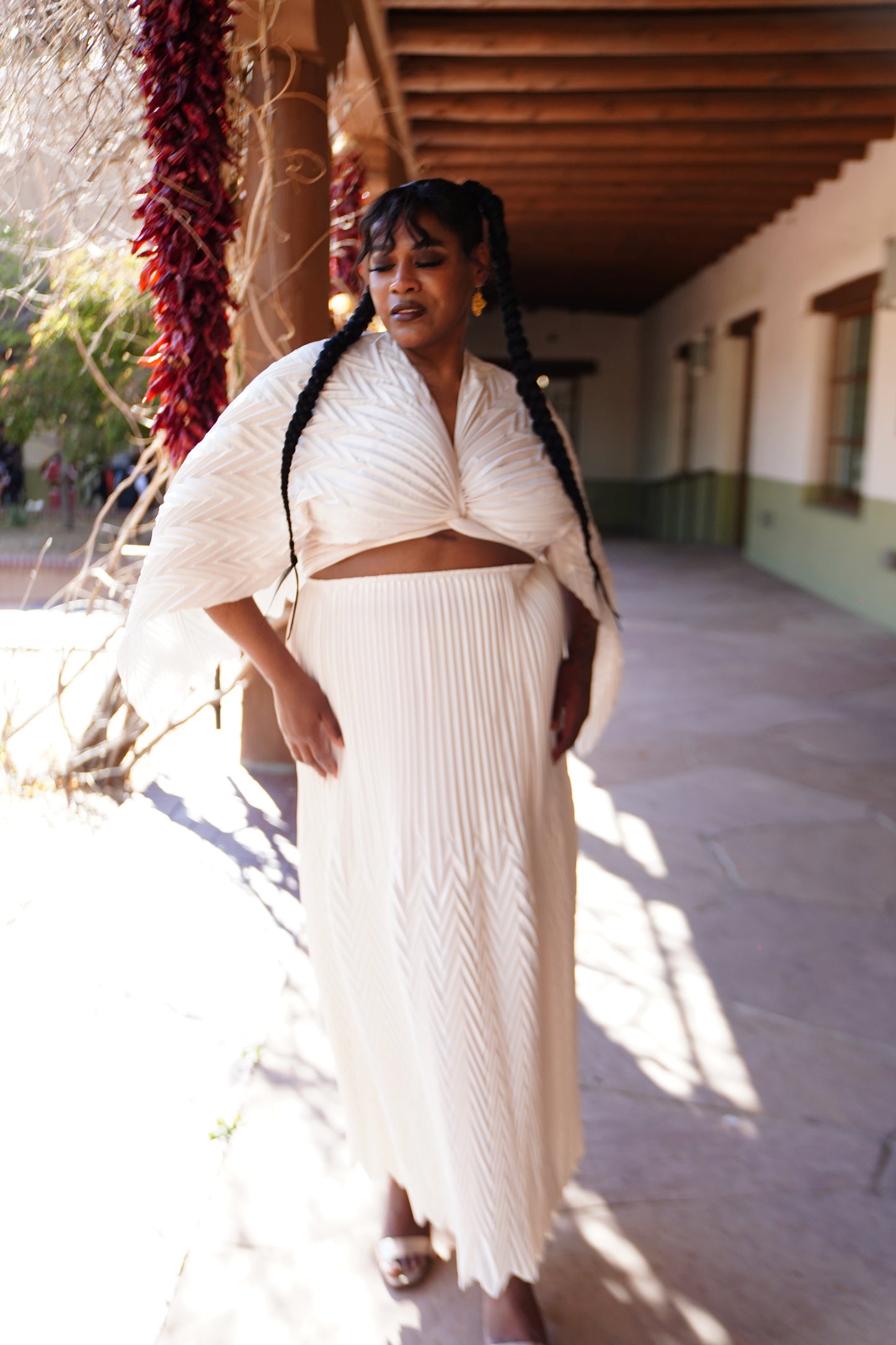 Pleat Twist Top (Pre-Sale)