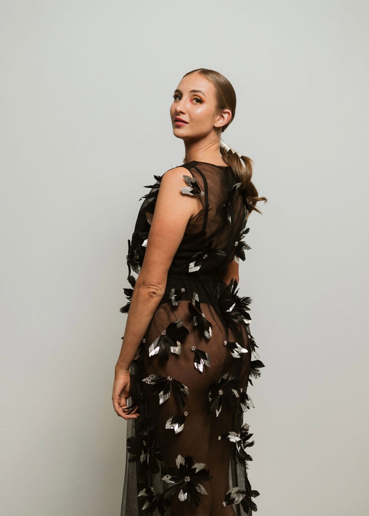 Feather Floral Maxi Dress (Pre-Sale)