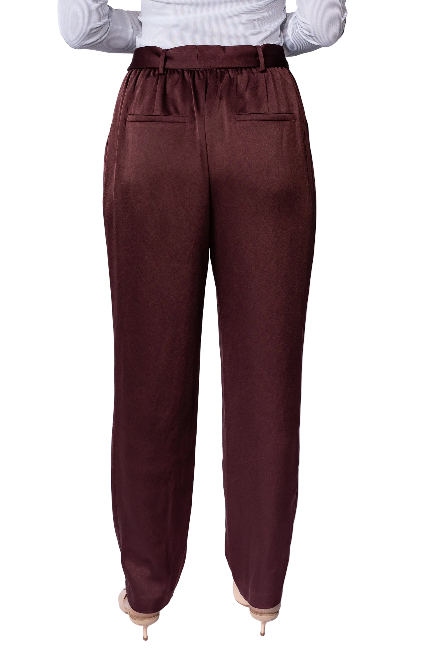 Satin Suit Pants