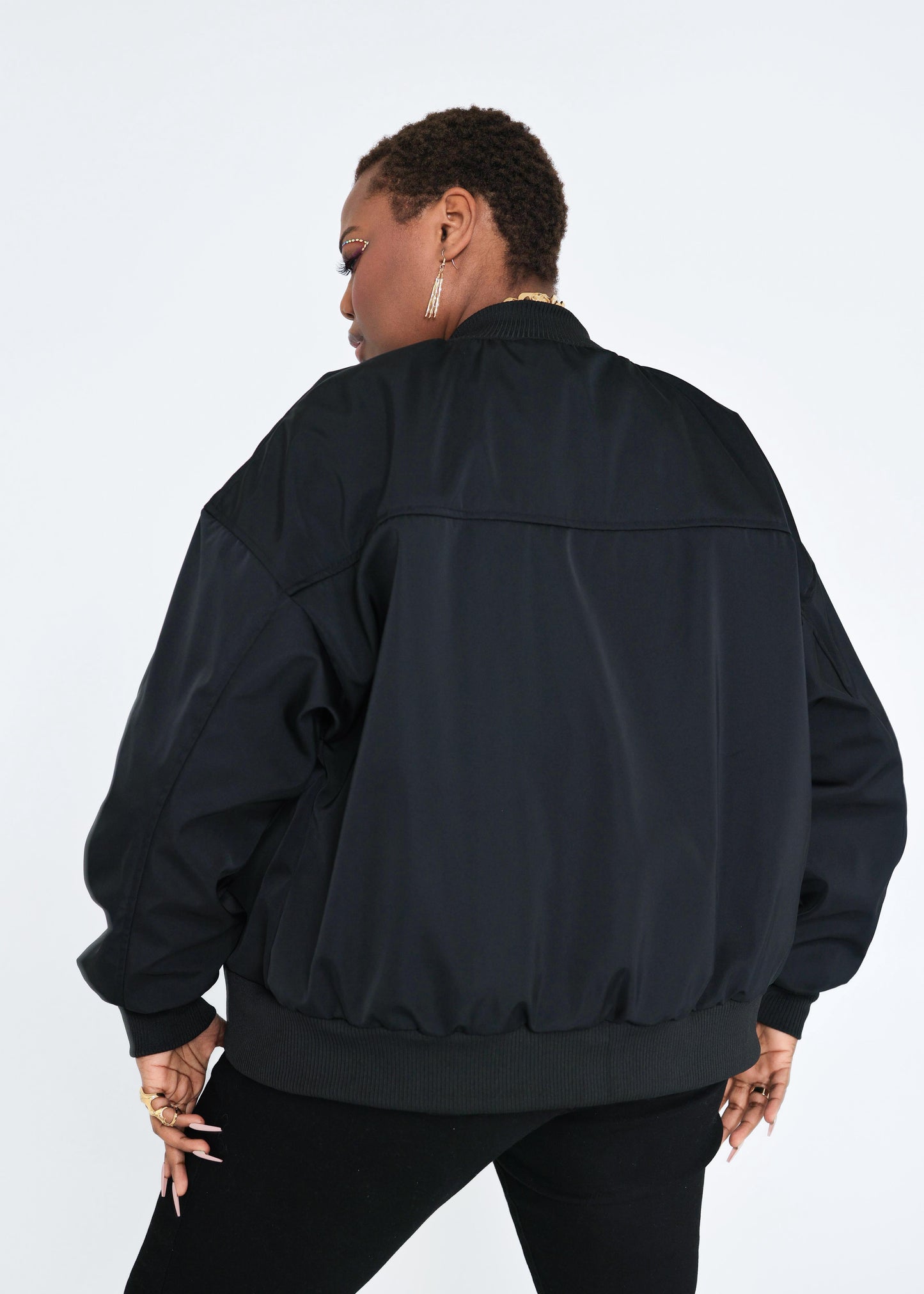Onyx Bomber Jacket