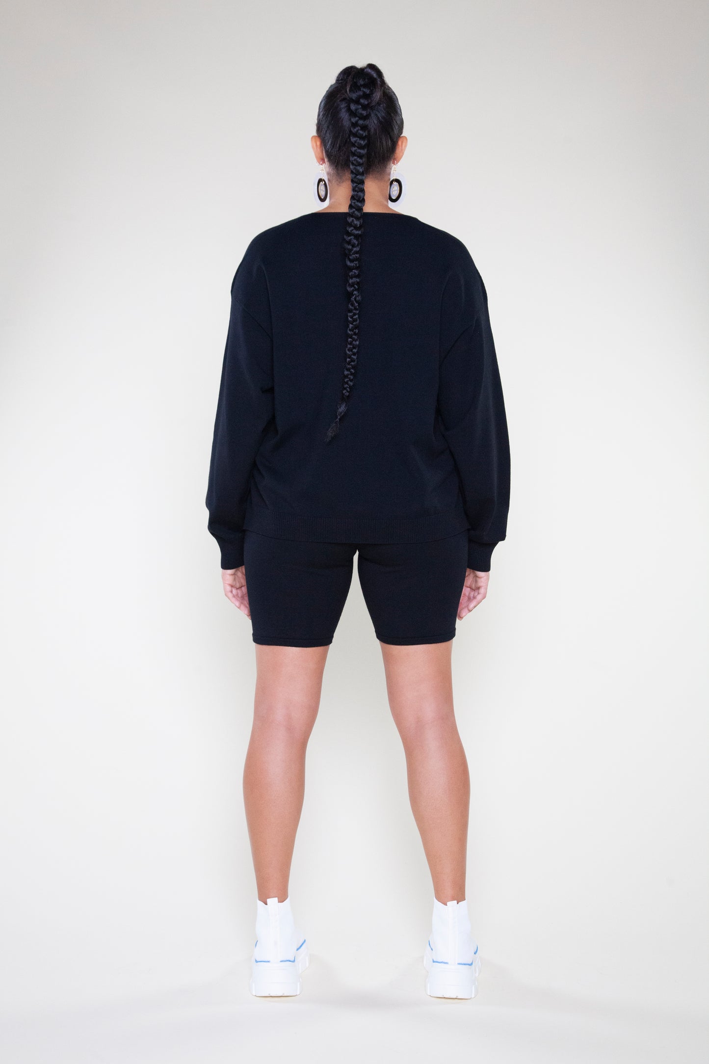Knit V Sweater