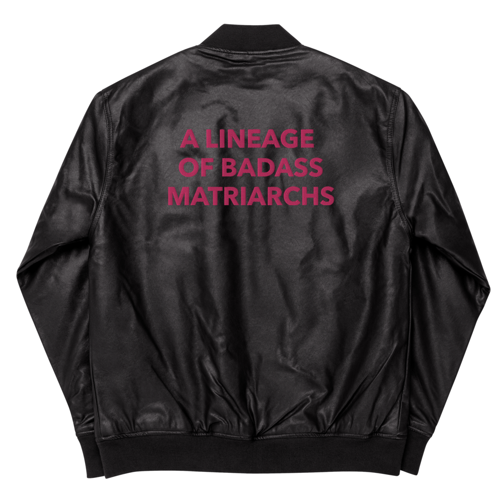 A Lineage of Badass Matriarchs Jacket – Lesley Hampton