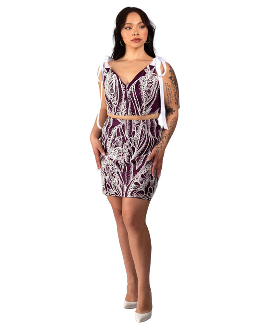 Alkaline Beaded Skirt (Pre-sale)