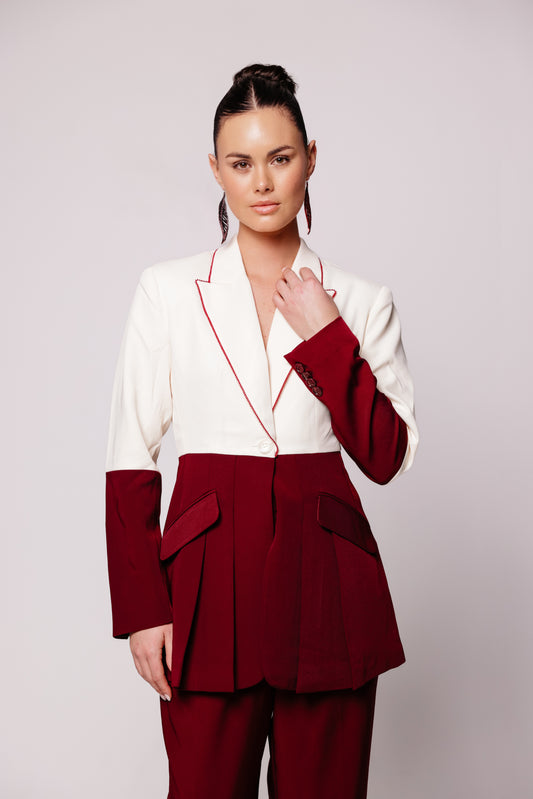 Alkaline Two-tone Blazer (Pre-Sale)