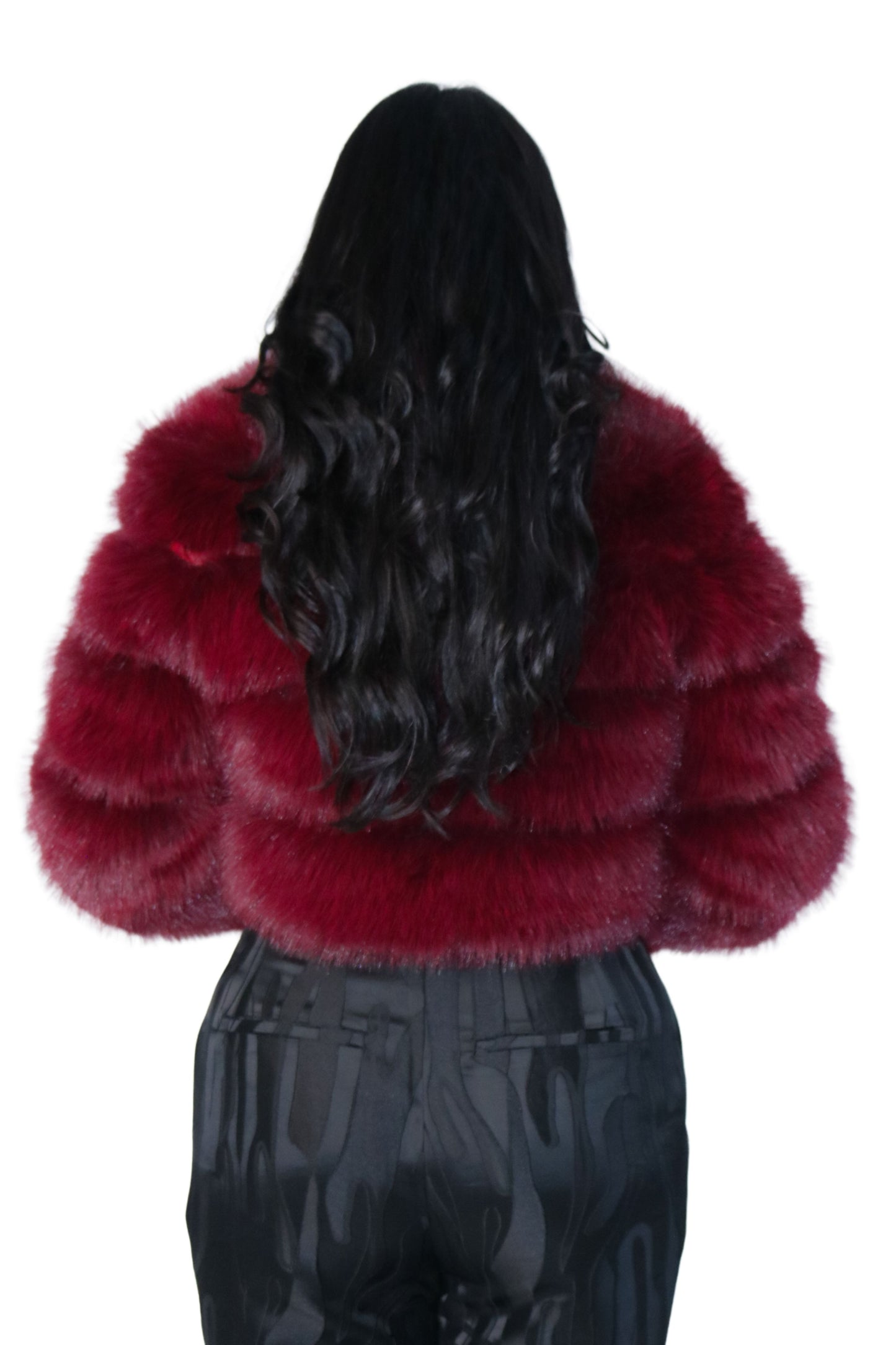 Cropped Fur Jacket