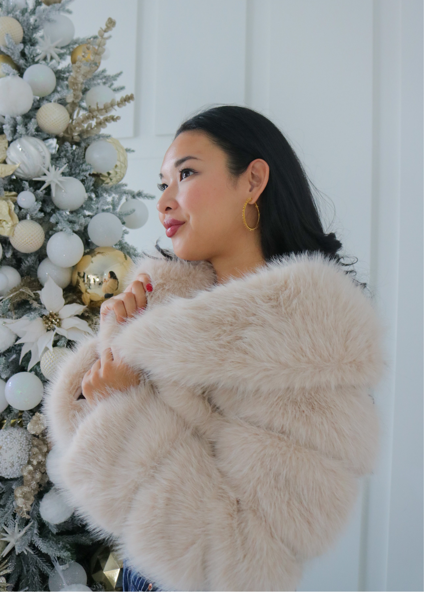 Cropped Fur Jacket