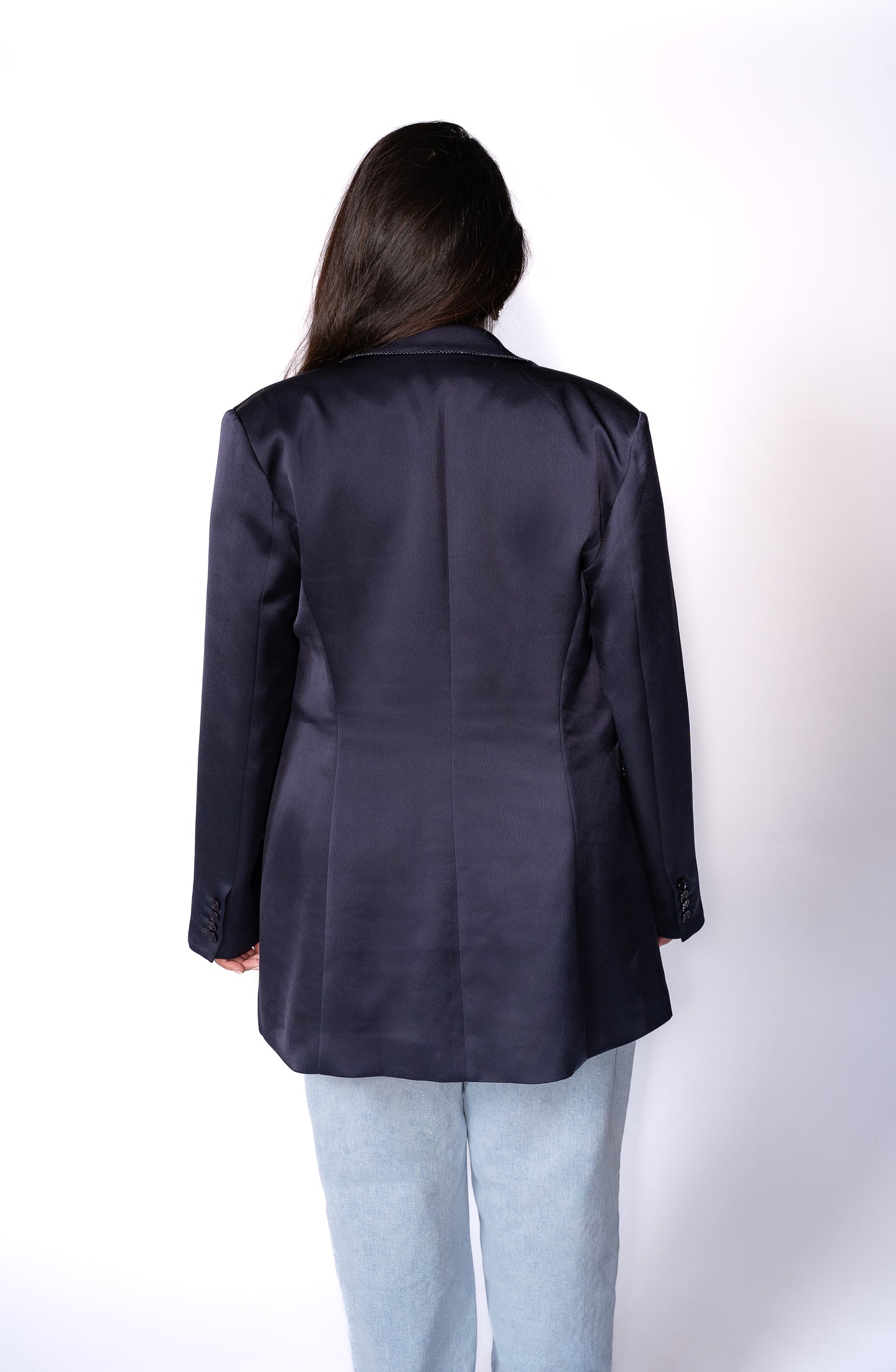 Satin Blazer