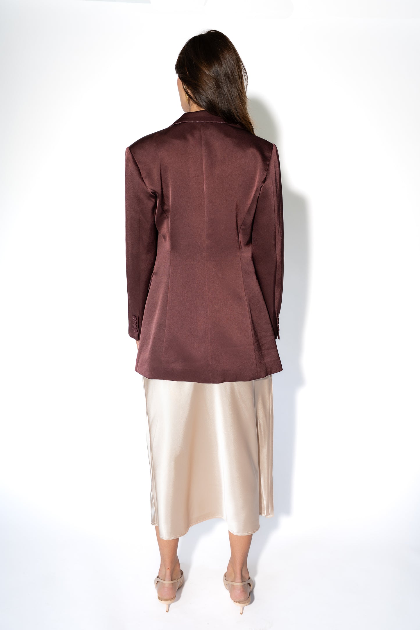 Satin Blazer