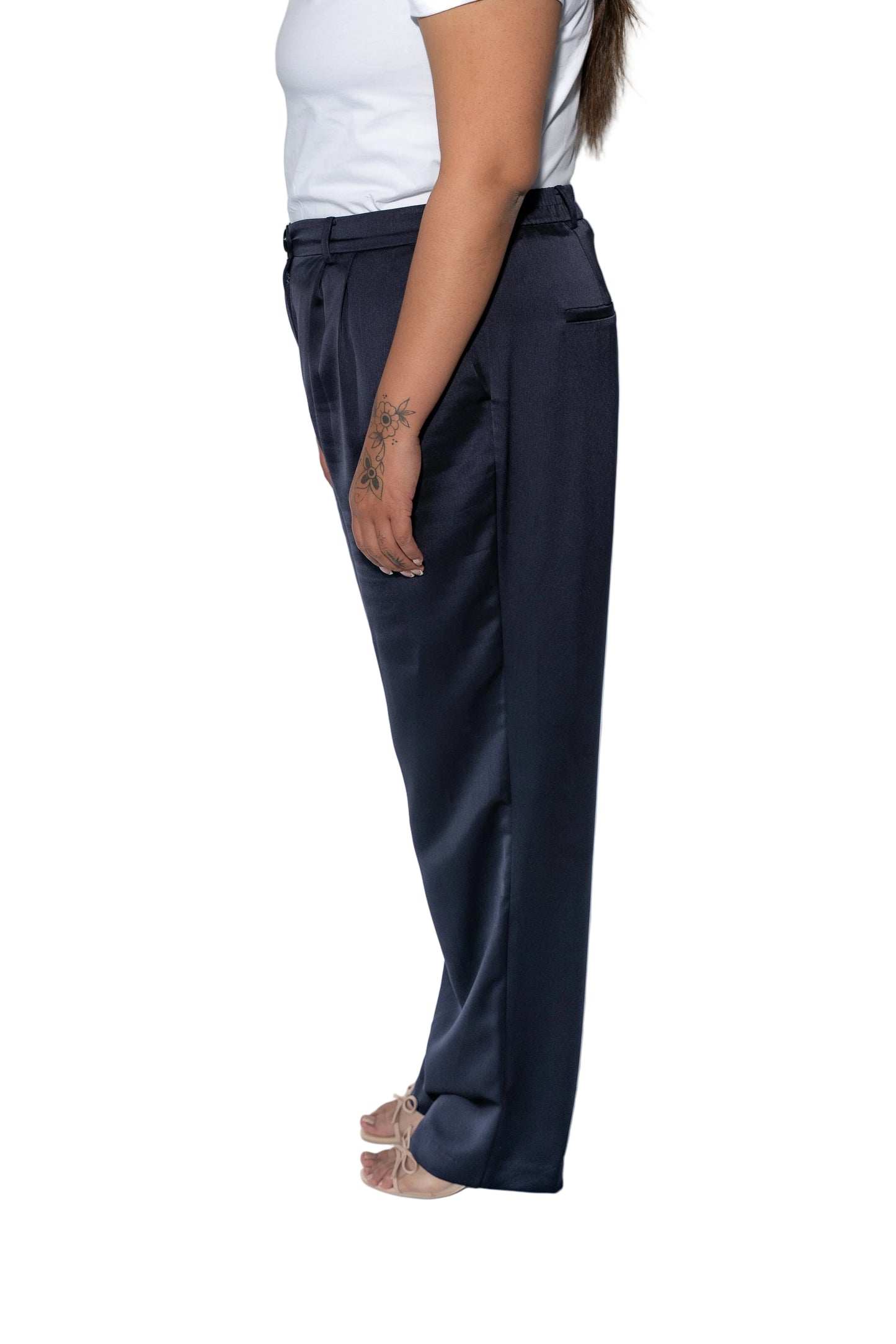Satin Suit Pants