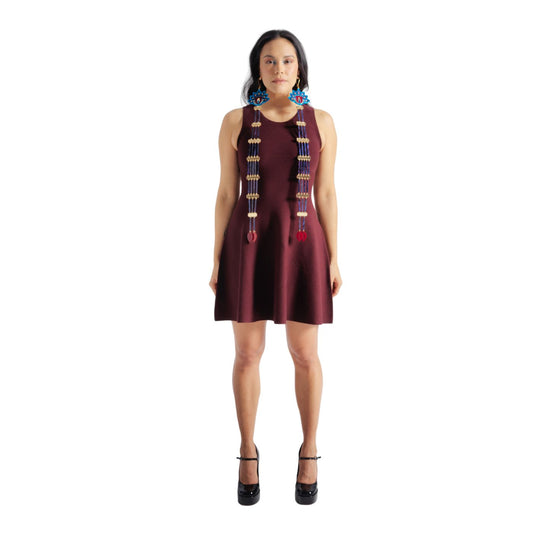 Knit Fit Flare Dress