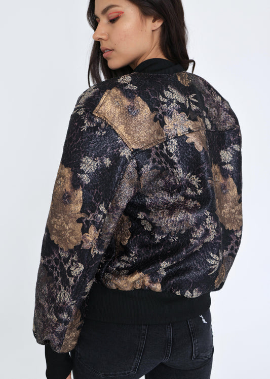 Polyurethane Floral Jacket